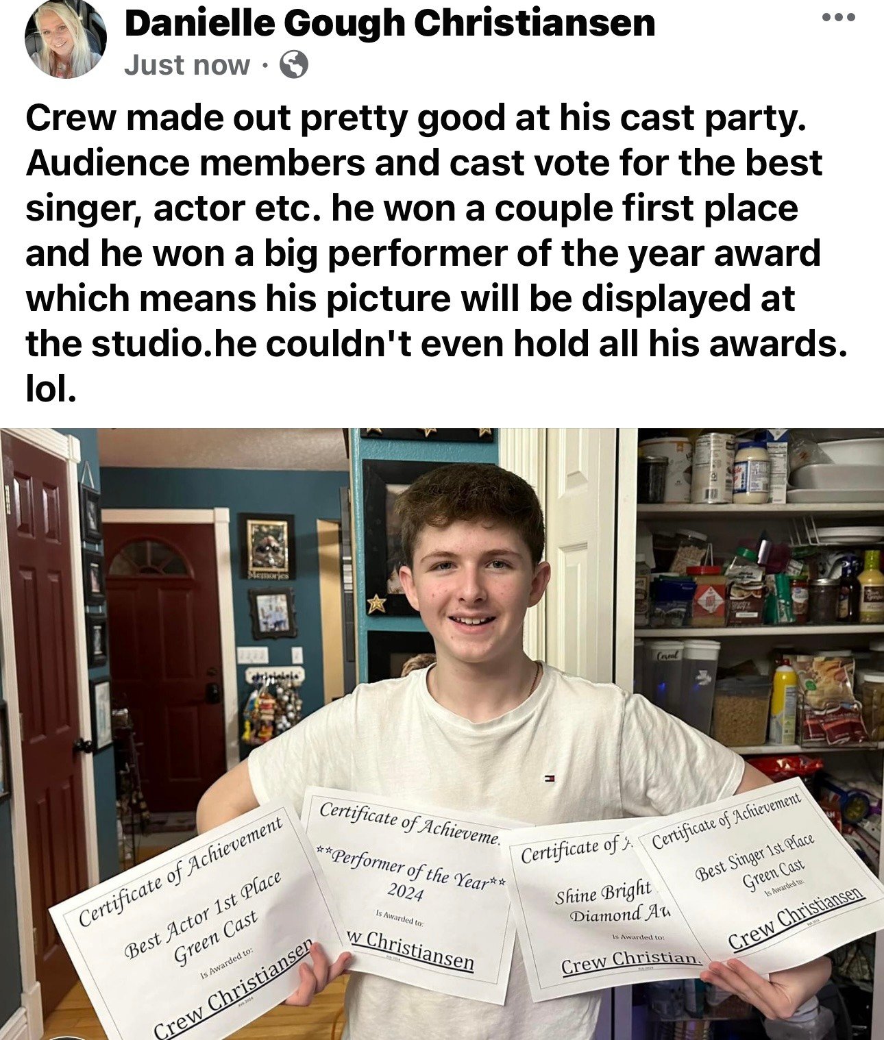 Crew awards